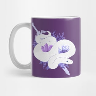 Ball Python and Master Sword Mug